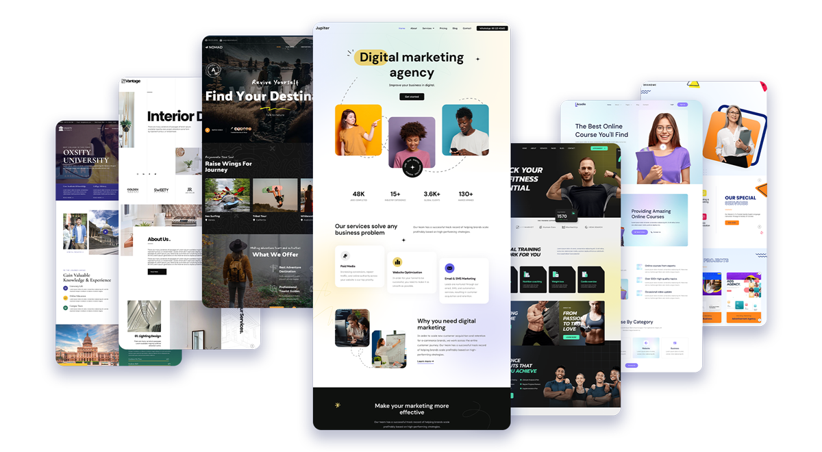 WordPress Templates Kits – Lifetime Access – 1000+ (Lifetime)