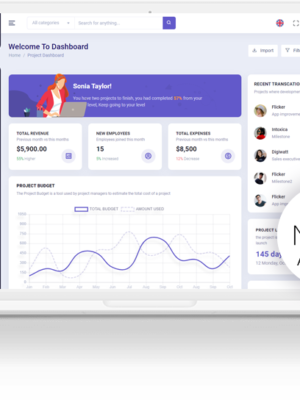 Admin Web Templates – Lifetime Access – 500+ (Lifetime)
